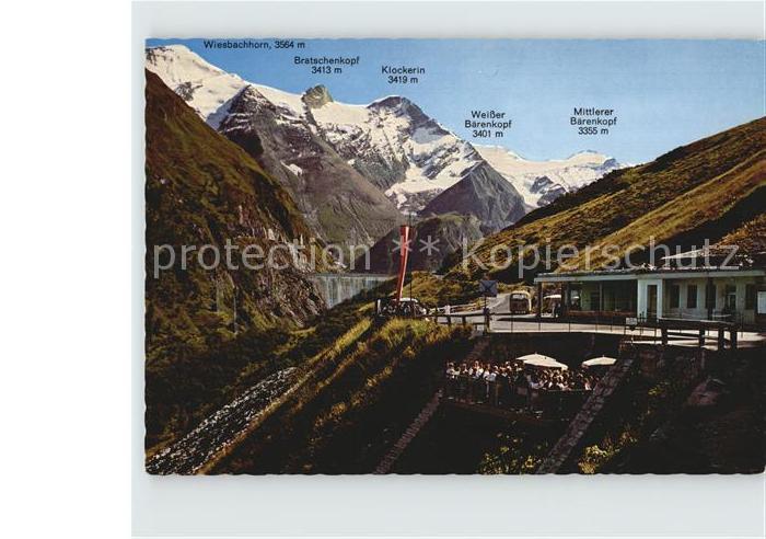 Kaprun Tauernkraftwerke Bratschenkopf Weisser Baerenkopf