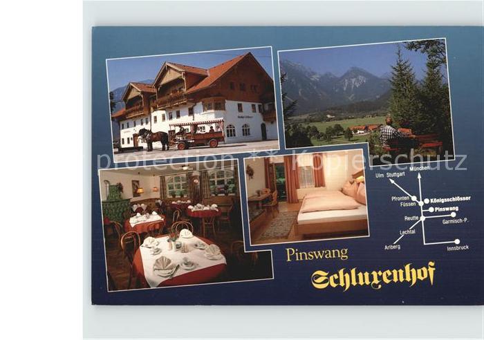 Pinswang Tirol Schlurenhof Pferdekutsche