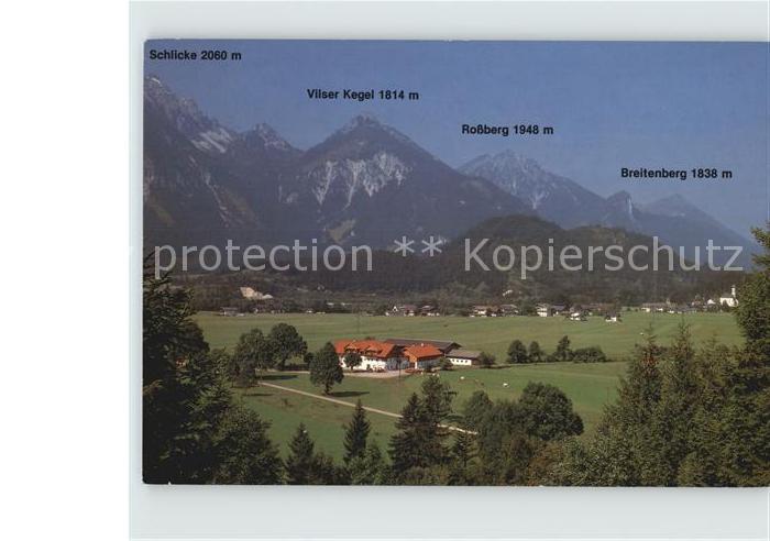 Pinswang Tirol Vilser Kegel Breitenberg