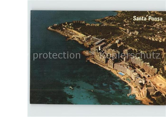 Santa Ponsa Mallorca Islas Baleares Fliegeraufnahme