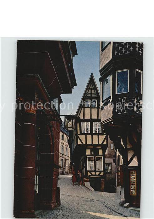 BERNKASTEL-KUES Berncastel Rheinland-Pfalz Spitzhaeuschen