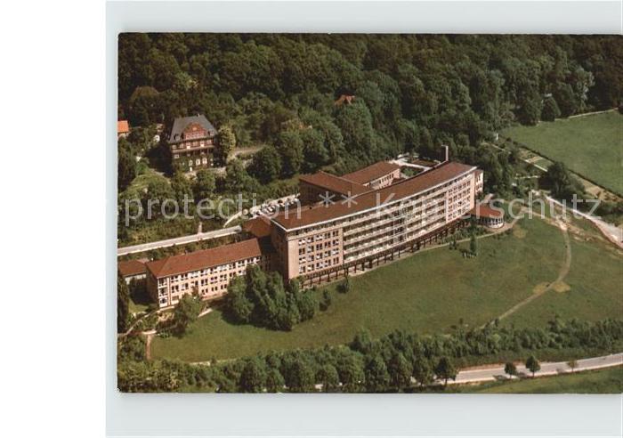 Bad Pyrmont Krankenhaus Fliegeraufnahme