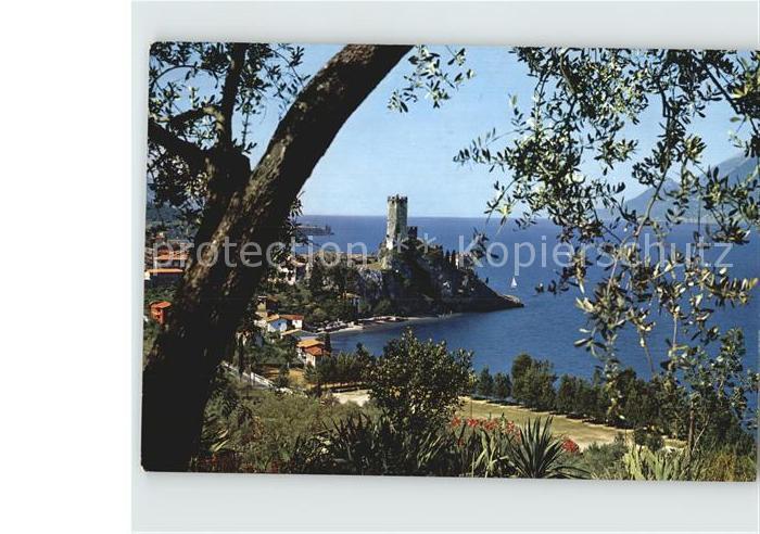 Malcesine Lago di Garda Schloss