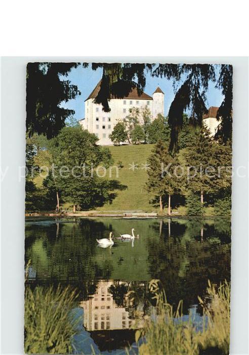 Groenenbach Bad Schloss Schwanenteich