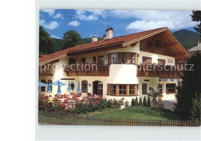 OBERAMMERGAU Bayern Cafe Hochenleitner