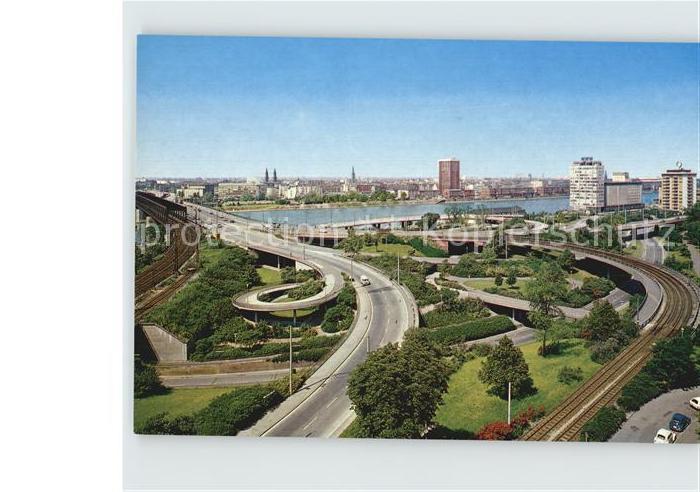 MANNHEIM BW Brueckenauffahrt Ludwigshafen