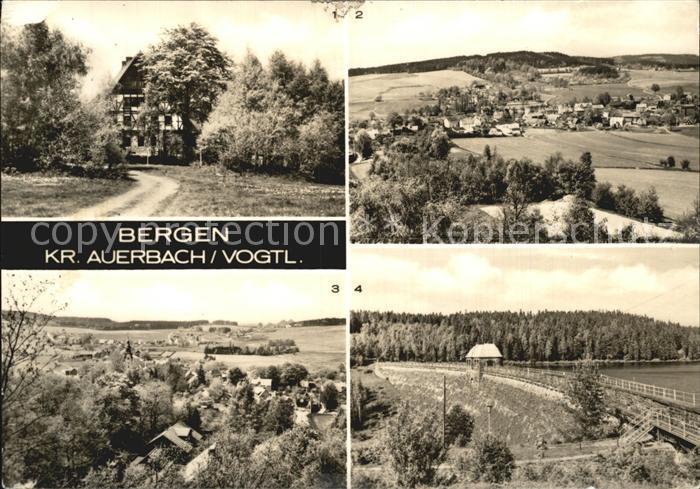 Bergen Auerbach Jugendherberge Teilansicht Talsperre