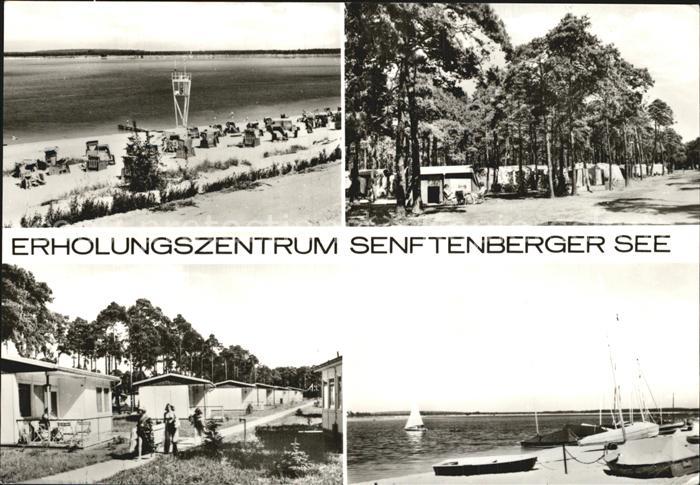 Senftenberg Niederlausitz See Badestelle Campingplatz Hafen