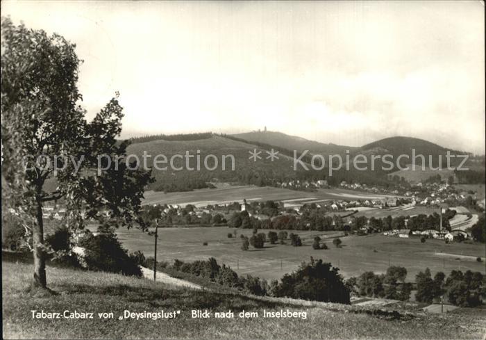Tabarz Blick nach dem Inselberg
