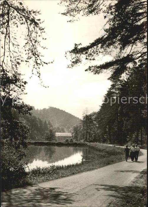 Kahla Thueringen Im Leubengrund mit Erholungsheim Jacques Decour