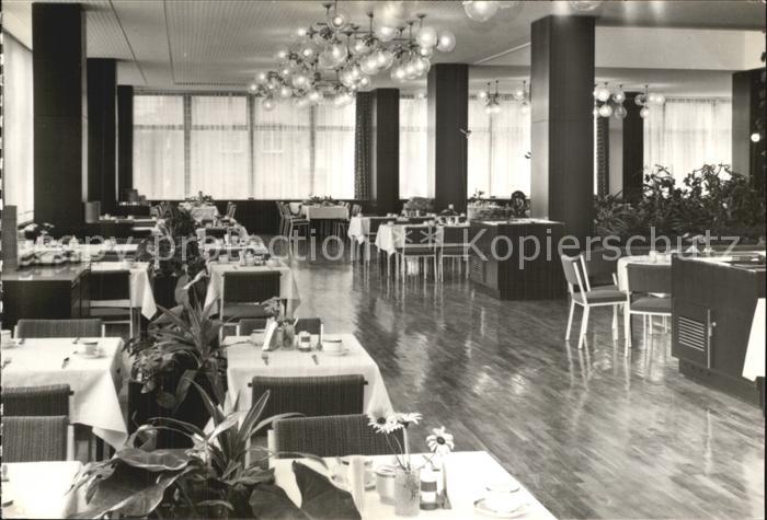 Zinnowitz Ostseebad Feriendienst IG Wismut Ferienheim Roter Oktober Speisesaal