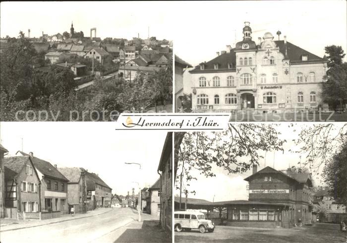 Hermsdorf Thueringen Stadtansichten