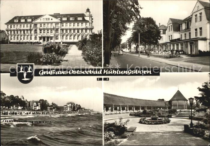Kuehlungsborn Ostseebad Erholungsheim Georgi Dimitroff Promenaden Hotel Kurgarte