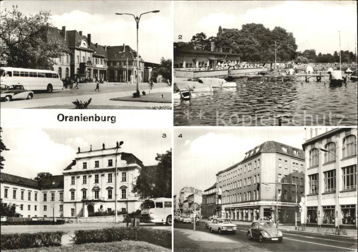 Oranienburg Bahnhof Gaststaette am Lehnitzsee Schloss Strasse des Friedens