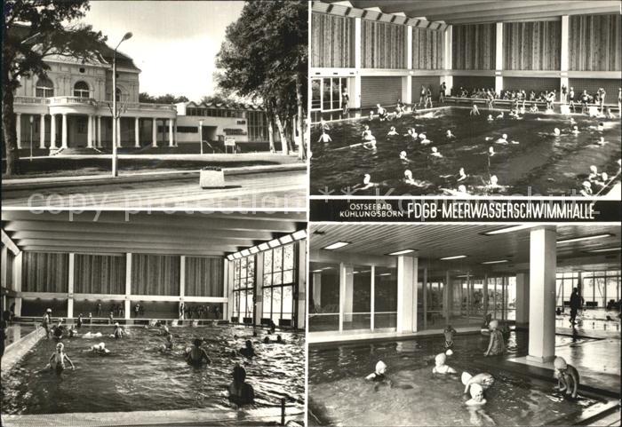 Kuehlungsborn Ostseebad Meerwasserschwimmhalle