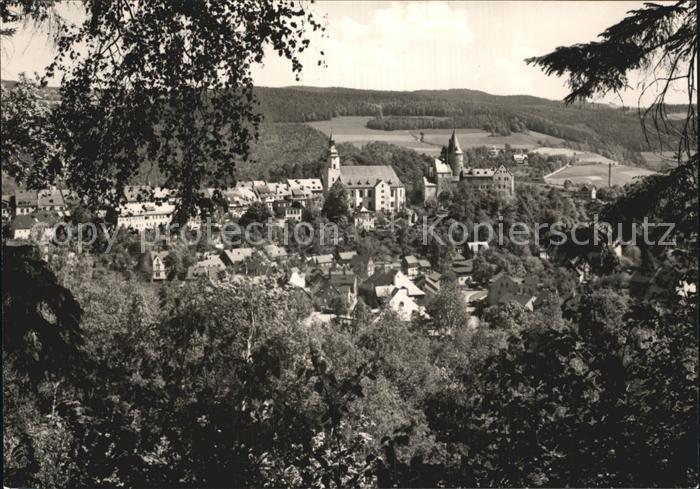 Schwarzenberg Erzgebirge Teilansicht