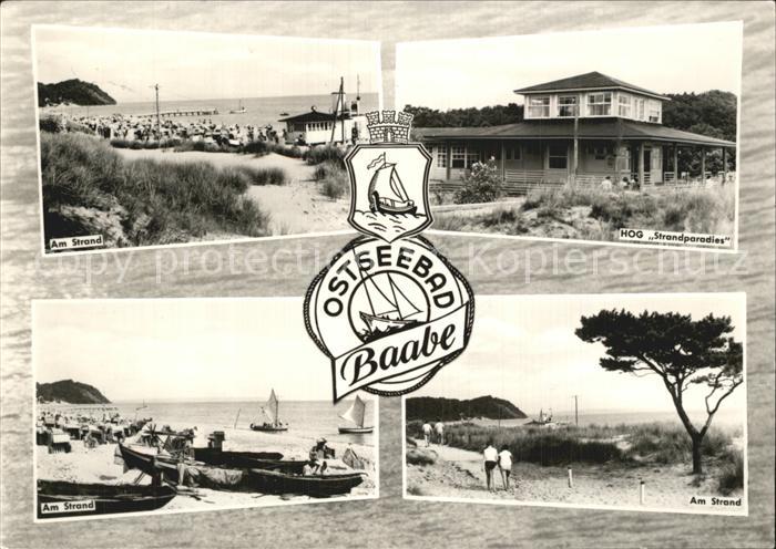 Baabe Ostseebad Ruegen Strand HOG Strandparadies