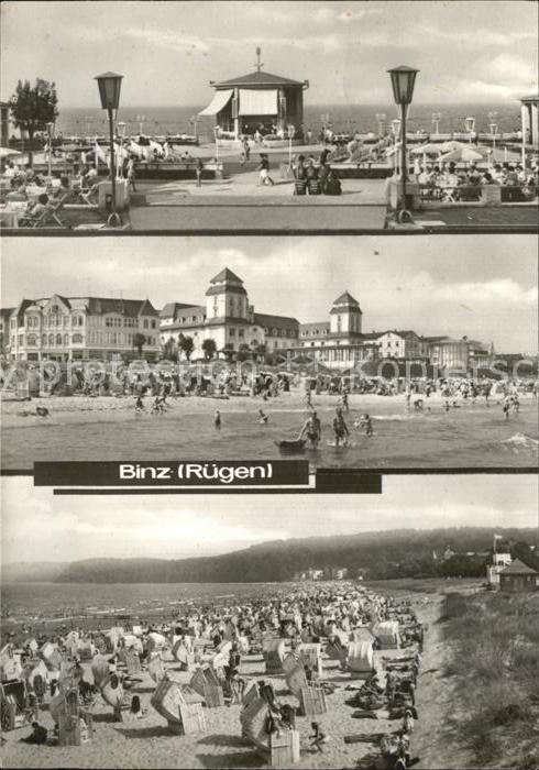 Binz Ruegen Strandpromenade