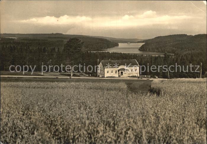 Neudorf Erzgebirge Blick zur Talsperre