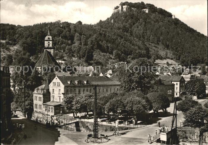 Koenigstein Saechsische Schweiz Festung Reissinger Platz