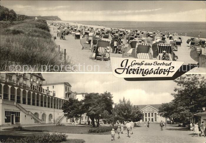 Heringsdorf Ostseebad Usedom Strand Kurpark