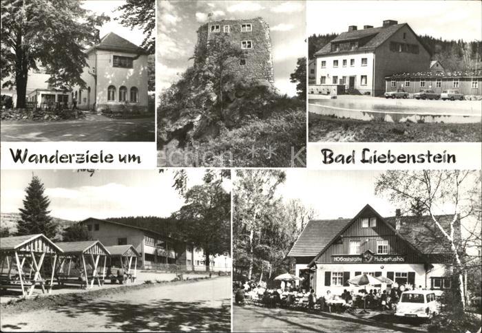 Bad Liebenstein Gasthaus Altenstein Burgruine Waldgaststaette Kraetzersrasen For