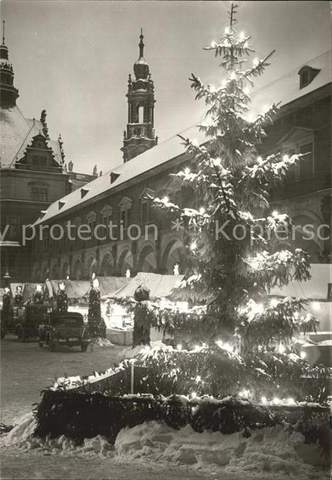 DRESDEN Elbe Striezelmarkt