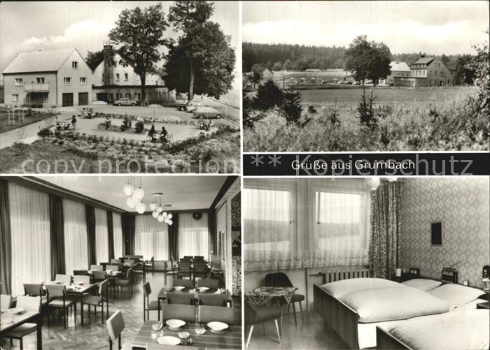 Grumbach Joehstadt Schulungs- und Ferienheim der Grosshandelsdirektion Textil- u