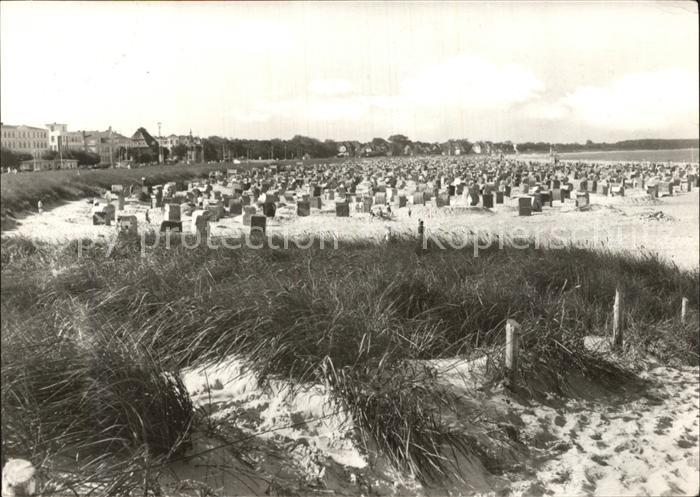 Warnemuende Ostseebad Am Strand