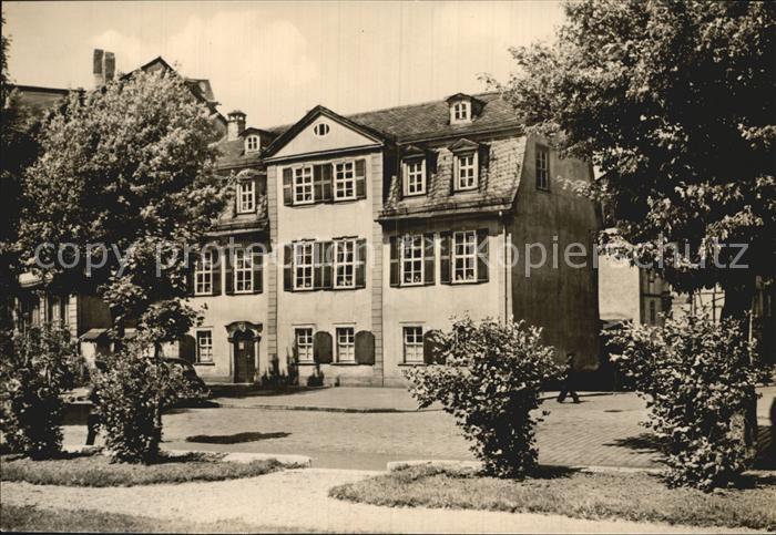 Weimar Thueringen Schillerhaus