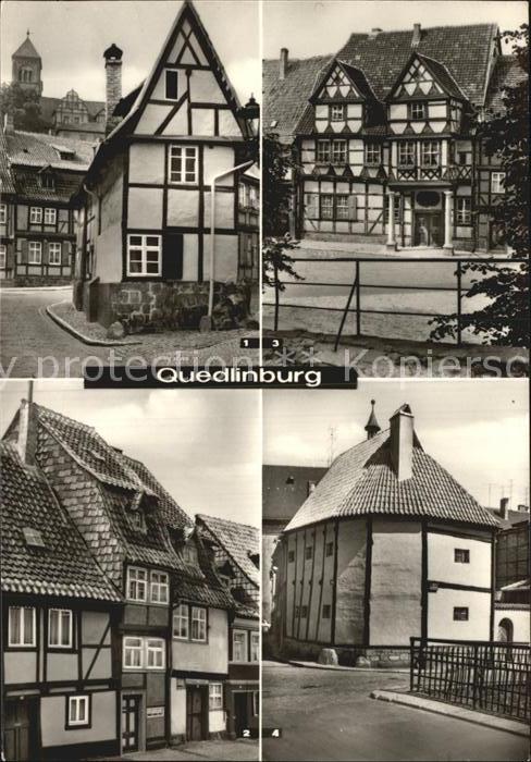 Quedlinburg Harz Finkenherd Wassertorstrasse Klopstockhaus Hochstaenderhaus
