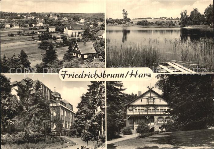 Friedrichsbrunn Harz Stadtansicht