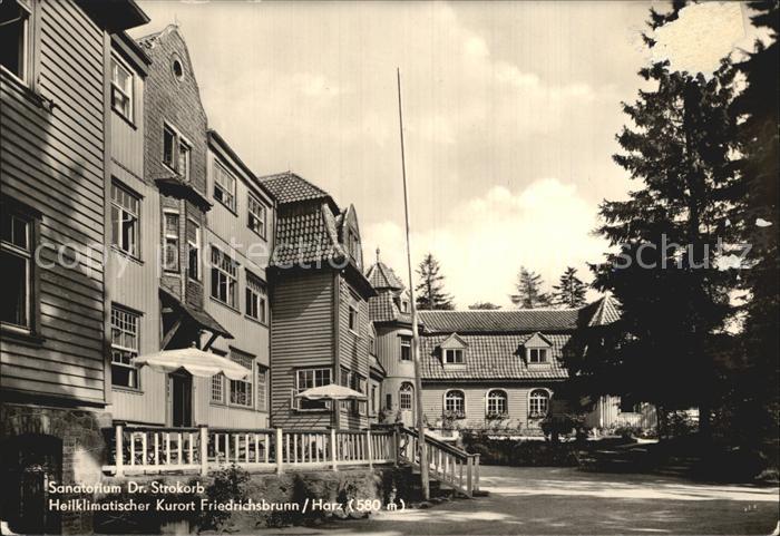 Friedrichsbrunn Harz Sanatorium Dr. Strokorb