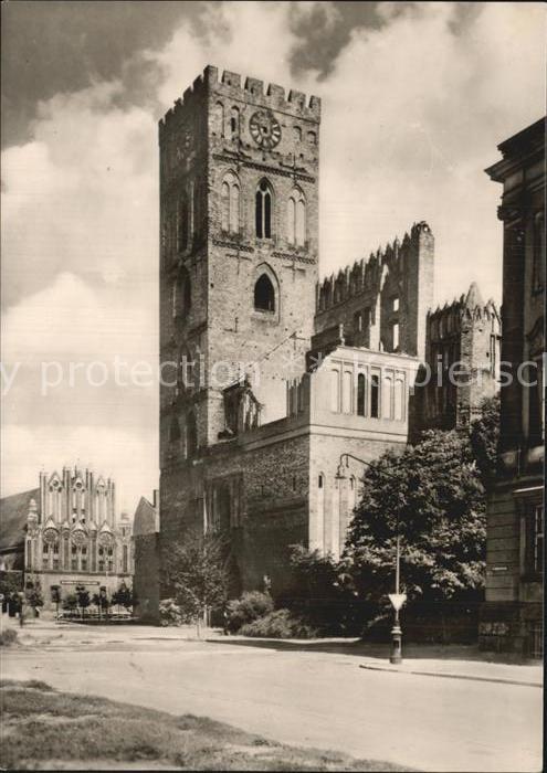 Frankfurt Oder Marienkirche Rathaus