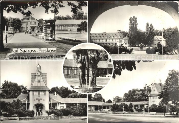 Bad Saarow-Pieskow Kirche Brunnen