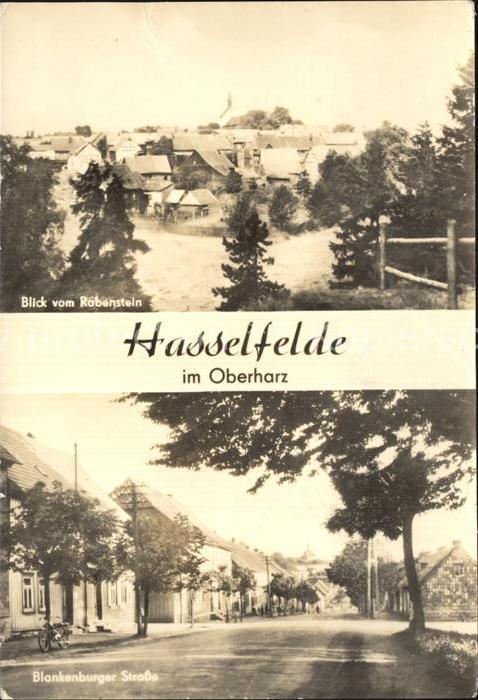 Hasselfelde Blankenburger Strasse