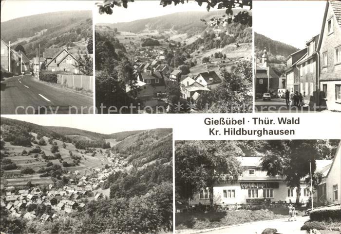 Giessuebel Schleusegrund Stadtansicht