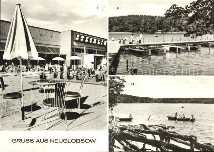 Neuglobsow Erholungsheim Stechlin Bootsanlegestelle Stechlinsee