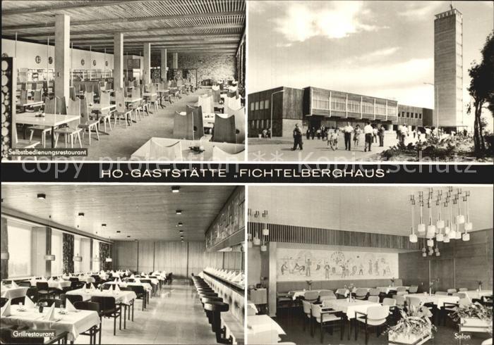 Oberwiesenthal Erzgebirge Fichtelberghaus Grillrestaurant Selbstbedienungsrestau