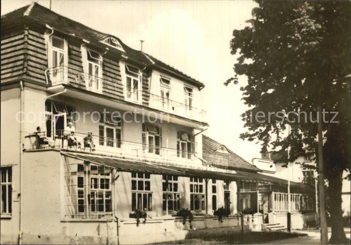Kuehlungsborn Ostseebad Erholungsheim Hans Kollwitz