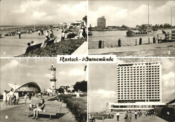 Warnemuende Ostseebad Leuchtturm Interhotel Neptun