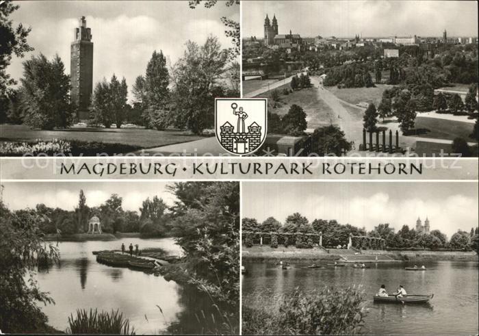 MAGDEBURG  CITY Kulturpark Rotehorn