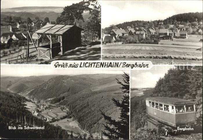 Lichtenhain Bergbahn Schwarzatal Bergbahn