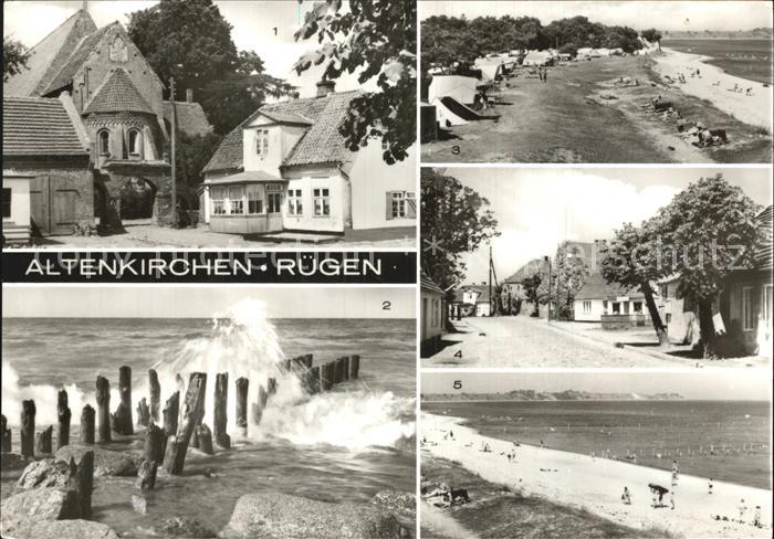 Altenkirchen Ruegen Kirche Campingplatz Strasse des Friedens