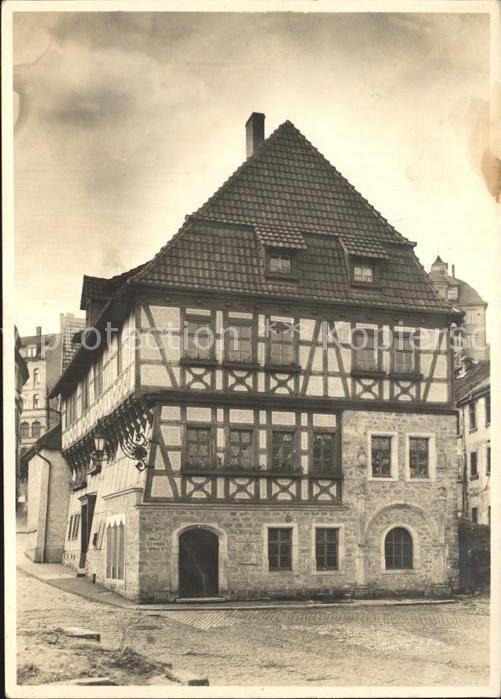Eisenach Thueringen Fachwerkhaus