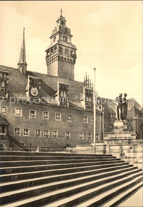 ZEITZ Sachsen-Anhalt Rathaus Odf-Denkmal
