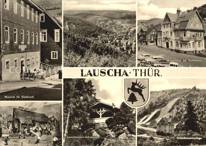 Lauscha Kulturhaus Huettenplatz Museum fuer Glaskunst