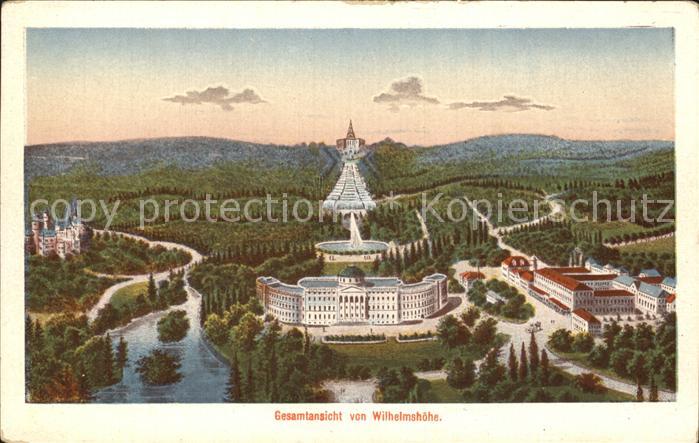 Wilhelmshoehe Kassel Panorama
