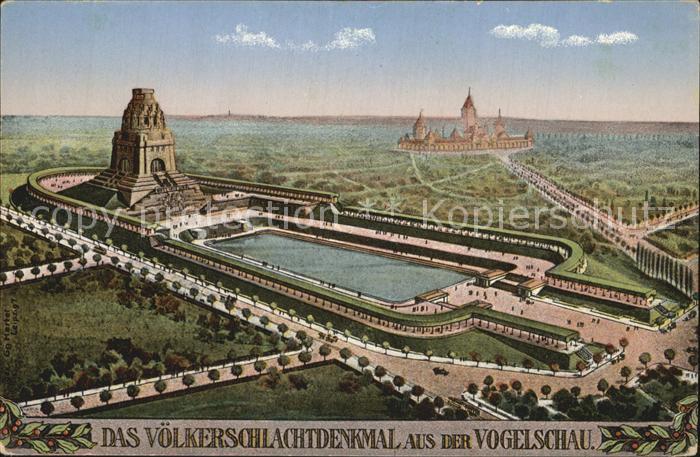 LEIPZIG Sachsen Voelkerschlachtdenkmal