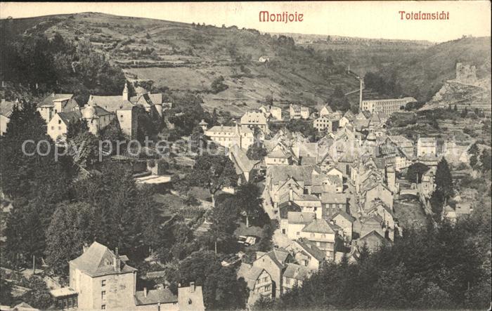 Montjoie Monschau Totalansicht